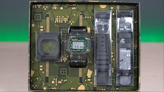 G-Shock DWE-5600CC-3 Circuit Board Camouflage | A beautiful new square!