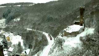 Endlich Winter! Schneefreuden kurz vor dem Jahreswechsel - Teil 1: Von Boppard in die Vordereifel