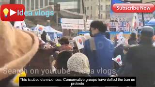people celebrating after defending coronavirus in wuhan china and Korea |outbreak novel coronavirus