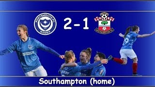 Pompey Women v Southampton - Derby day VICTORY!