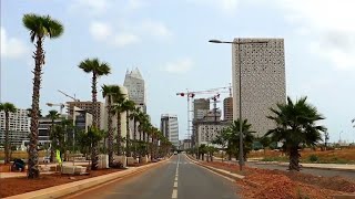 Driving, Casablanca Finance City 2022 Morocco Africa Person Walking [Video FHD 60fps]