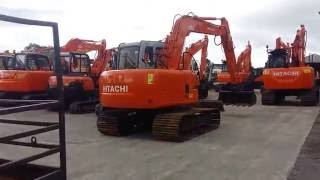 Hitachi Ex60-5 test drive