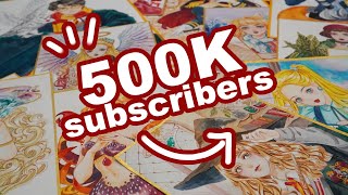 The Most Beautiful Drawings of Huta Chan |  From 0 to 500,000 YouTube subscribers