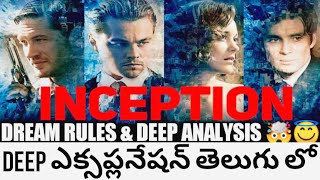 INCEPTION FULL STORY & SCREENPLAY DEEP EXPLANATION IN TELUGU WITH DREAM RULES & ANALYSIS IN TELUGU