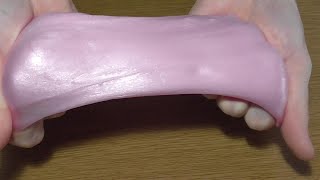 [ASMR] もっちりスライムの音 スライムを作る [音フェチ] SLIME DIY