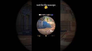 WAIT For The NoScope! #cs2 #csgo #noscope #clips #esports #shorts