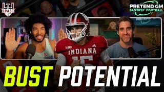 Ranking the Top 10 Biggest Potential Busts in the 2026 NFL Draft | With @pretendgm