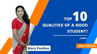 Top 10 Qualities of A Good Student (Tamil) | Sapience Publications | Mary Pouline