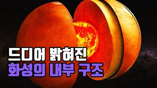 마침내 과학자들은 화성의 내부에 무엇이 있는지 알아냈습니다.