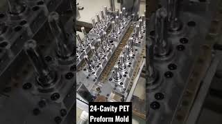 24-Cavity PET Preform Mold|PET bottle