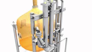 Product deaerator with a swirl nozzle