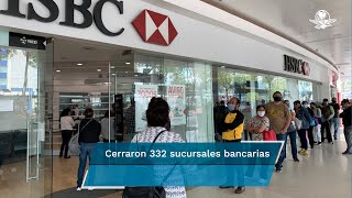 Covid pega a bancos; cierran sucursales y caen créditos