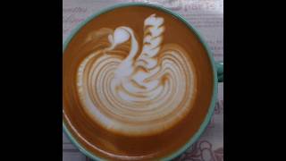 【スワン🦢】ラテアート #latteart #ラテアート #short#スワン