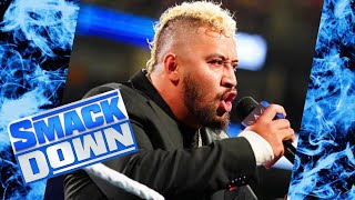 ⚡Quick-Hit Smackdown Highlights⚡Solo Sikoa and Tama Tonga unleash a bloody assault on Kevin Owens