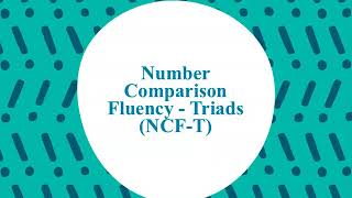 aimsweb Plus Number Comparison Fluency Triads