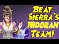 How to Beat New SIERRA Shadow Nidoran (F) Team in Pokemon GO