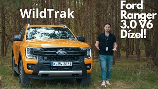 Az ÚJ 3.0 V6-os dízel Ford Ranger Wildtrak 2023 - AutóSámán