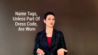 Name Tags | Personal Impact
