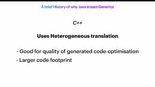Why are Java Generics not reified?