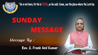 Sunday Message||ఆదివారం సందేశం||04-04-2021||CHURCH OF LORD JESUS CHRIST||ప్రభువైన యేసుక్రీస్తు సంఘం.