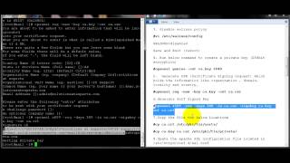 Apache configuration using Self Signed Certificate