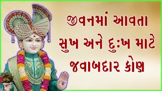 જીવનમાં આવતા સુખ અને દુઃખ માટે ખરેખર જવાબદાર કોણ હોય છે ? I Baps_katha I #swaminarayan 🌼🙏