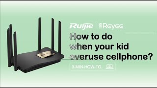 Reyee - How to setup Home WIFI router by cellphone