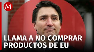 Primer ministro de Canadá llama a consumir productos nacionales: \