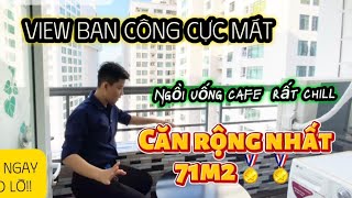 Căn Hiếm có 71m2 cực rộng thiết kế độc đáo tại Toà 2A Mường Thanh Viễn Triều Nha Trang.