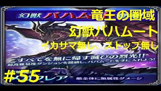 【FFBE】竜王の圏域 幻獣バハムート イカサマ無し、ストップ無し Final Fantasy BRAVE EXVIUS ファイナルファンタジー ブレイブエクスヴィアス　＃55