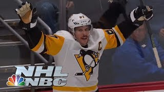 Sidney Crosby's natural hat trick against Colorado Avalanche | NHL | NBC Sports
