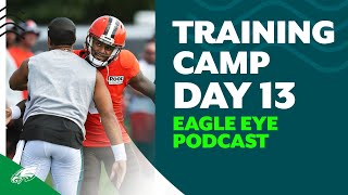 Eagles training camp Day 13: Things get chippy in Ohio | Eagle Eye Podcast