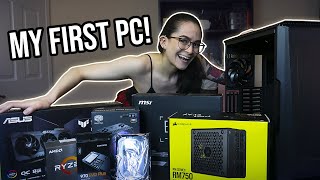 BUILDING MY FIRST GAMING PC (Very Scuffed)