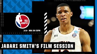 2022 NBA Draft prospect Jabari Smith film session with Mike Schmitz | NBA on ESPN