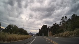 Driving from Green Island in Dunedin to Mosgiel in the Otago Region of New Zealand