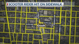 CPD investigating hit-and-run with scooter rider