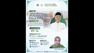 [LIVE] GSM | Sikap Warga Muhammadiyah Pasca Pilkada | Drs. H. Uum Syarif Usman