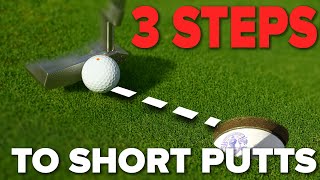 This will help you STOP MISSING SHORT PUTTS (3 easy tips)
