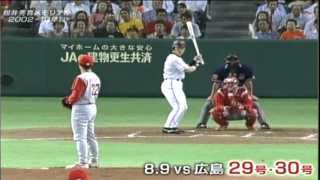 松井秀喜vs高橋健② (2002年2打席連続ホーマー)