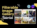 Create Filterable Gallery with Elementor pro in WordPress | Essential Addons Free | Tutorial 2022