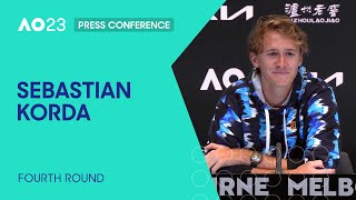 Sebastian Korda Press Conference | Australian Open 2023 Fourth Round