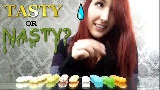 ASMR - BEAN BOOZLED ~ Tasting GROSS or YUMMY Jellybeans! Tapping, Mouth Sounds, Soft Spoken ~