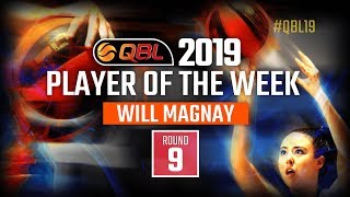 Player of the Week (Men) - Round 9 QBL 2019, Will Magnay - Brisbane Capitals