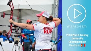 #FanStream: Russia v India – Compound Women's Team Gold Final | Ulaanbaatar 2016