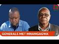 BREAKING: Zimbabwe Generals Met With Mnangagwa Third Term