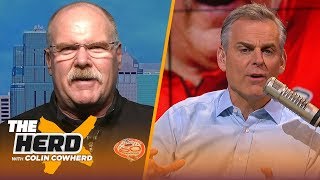 Chiefs have to 'stay humble,' talks winning Super Bowl, Mahomes' ceiling— Andy Reid | NFL | THE HERD