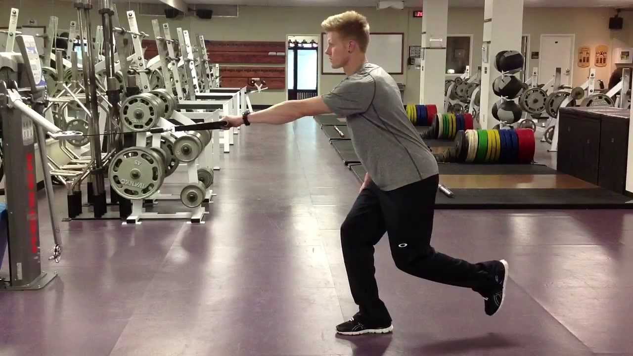 Cable One Arm One Leg Row Youtube