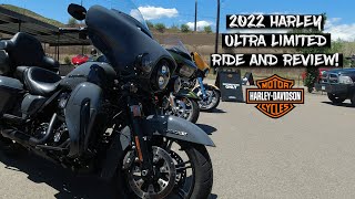 2022 Harley Davidson Ultra Limited Ride and Review!