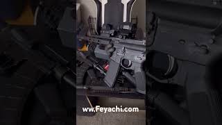 Feyachi M40 3x Red Dot Magnifier With Rs-30 Reflex Sight Combo on .50 Beowulf 10.5 Inch Pistol Build