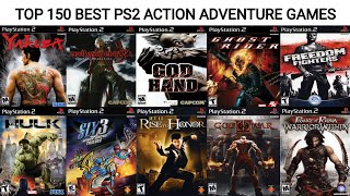 Top 150 Game PS2 Action Adventure Terbaik Yang Wajib Kalian Mainkan | Game PS2 Terbaik